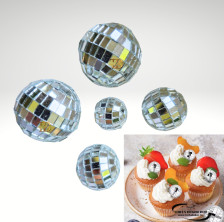 Torta Dekor Set Za Dekoraciju - Disco Ball (Disko Kugle) 5 kom